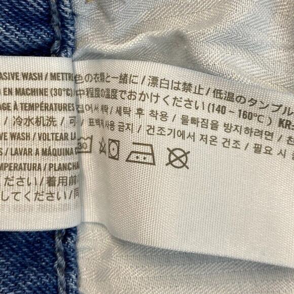 Hollister Jeans Women JR 5R W27 Distressed Ultra High Rise Mom Vintage Stretch - Picture 14 of 14